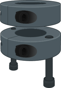 The ERGOtool for removing gas cylinders rom an office chair