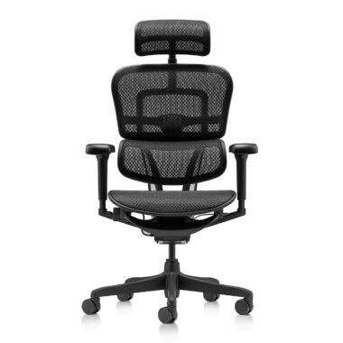 Ergohuman Ultra Fabric Mesh Combo Black