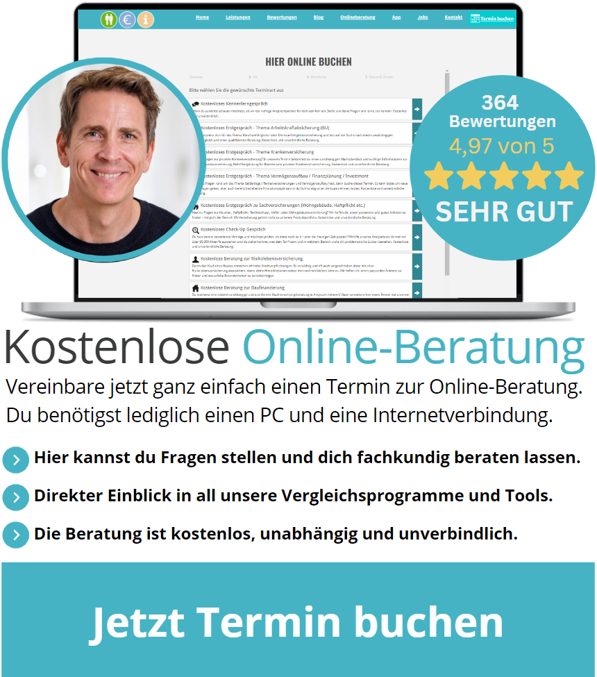 Finanzberatung Termin buchen mobil